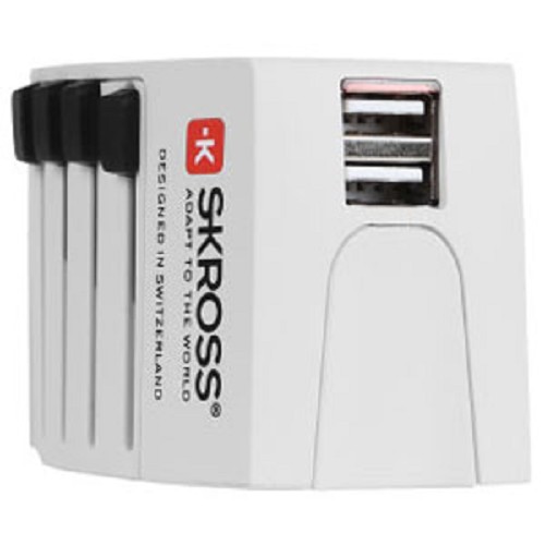 SKROSS World Adapter MUV USB 1.302157